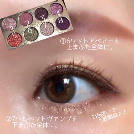 アイシャドウ × 8 テンプティング フェイト/M・A・C/アイシャドウパレットを使ったクチコミ(7枚目)