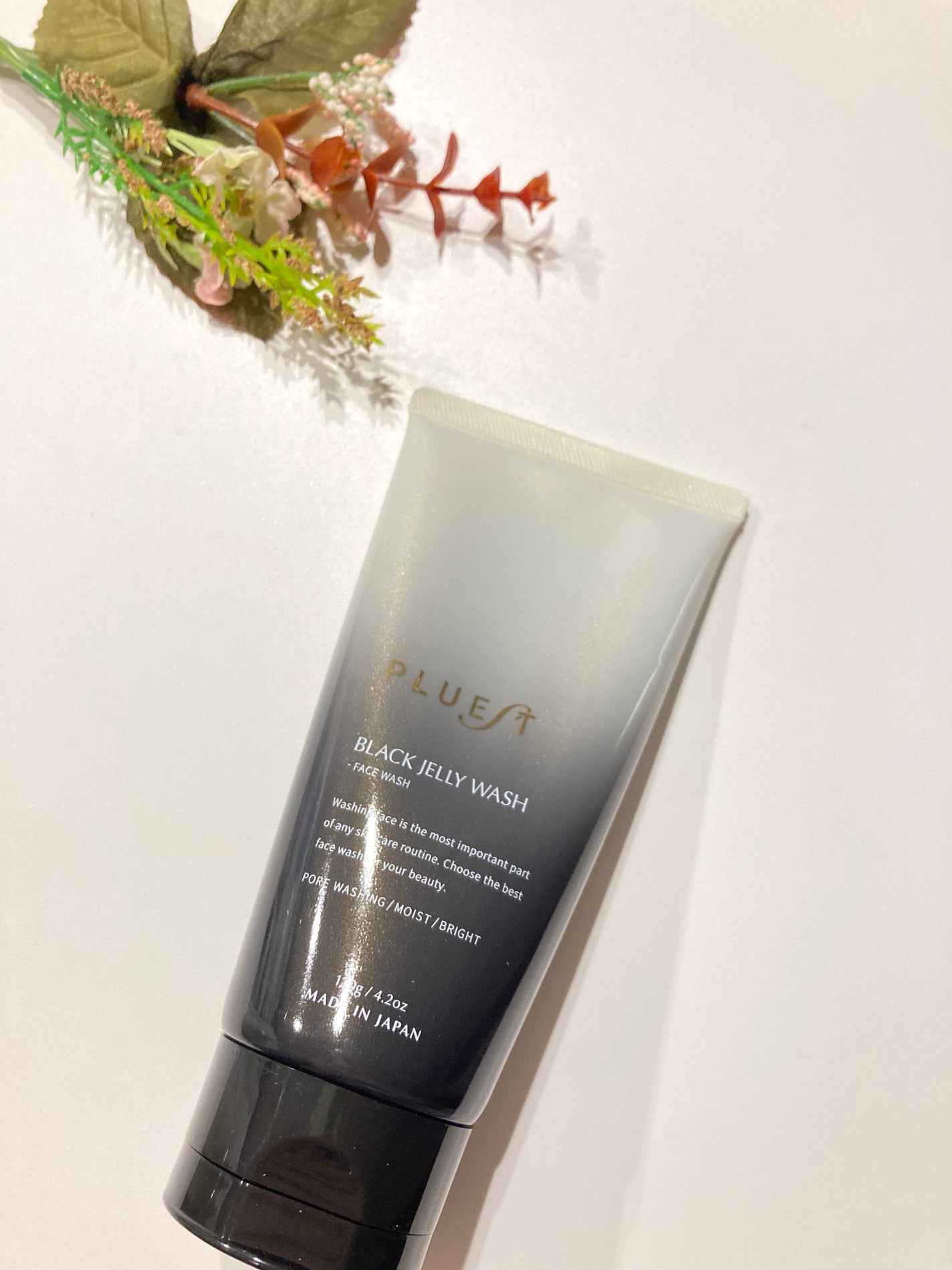 BLACK JELLY WASH(ブラックジェリーウォッシュ)/PLUEST/その他洗顔料を使ったクチコミ(1枚目)