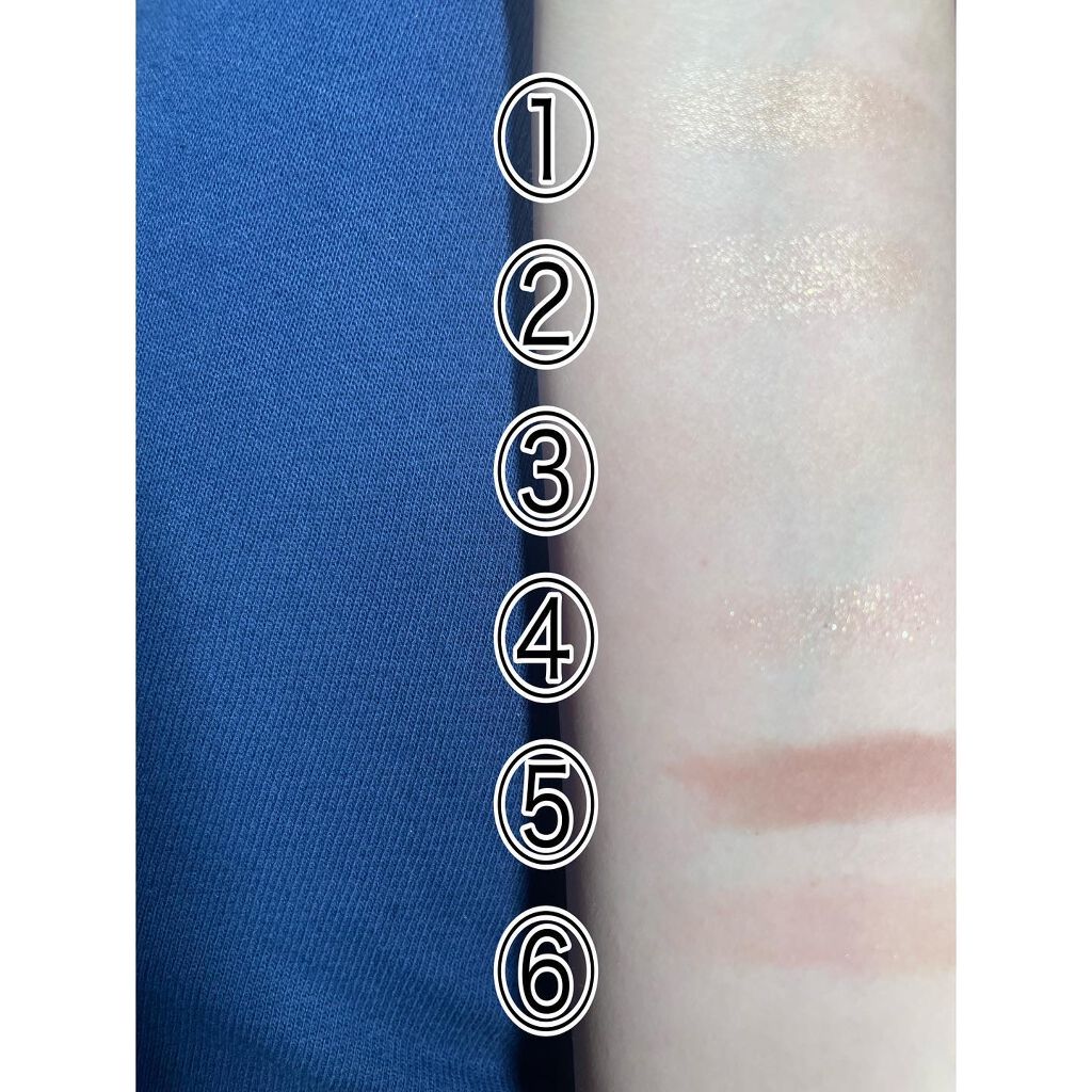 バタフライアイシャドウパレット/AGAG/アイシャドウパレットを使ったクチコミ（3枚目）