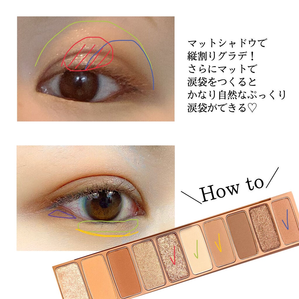 プレイカラー アイシャドウ/ETUDE/アイシャドウパレットを使ったクチコミ(2枚目)