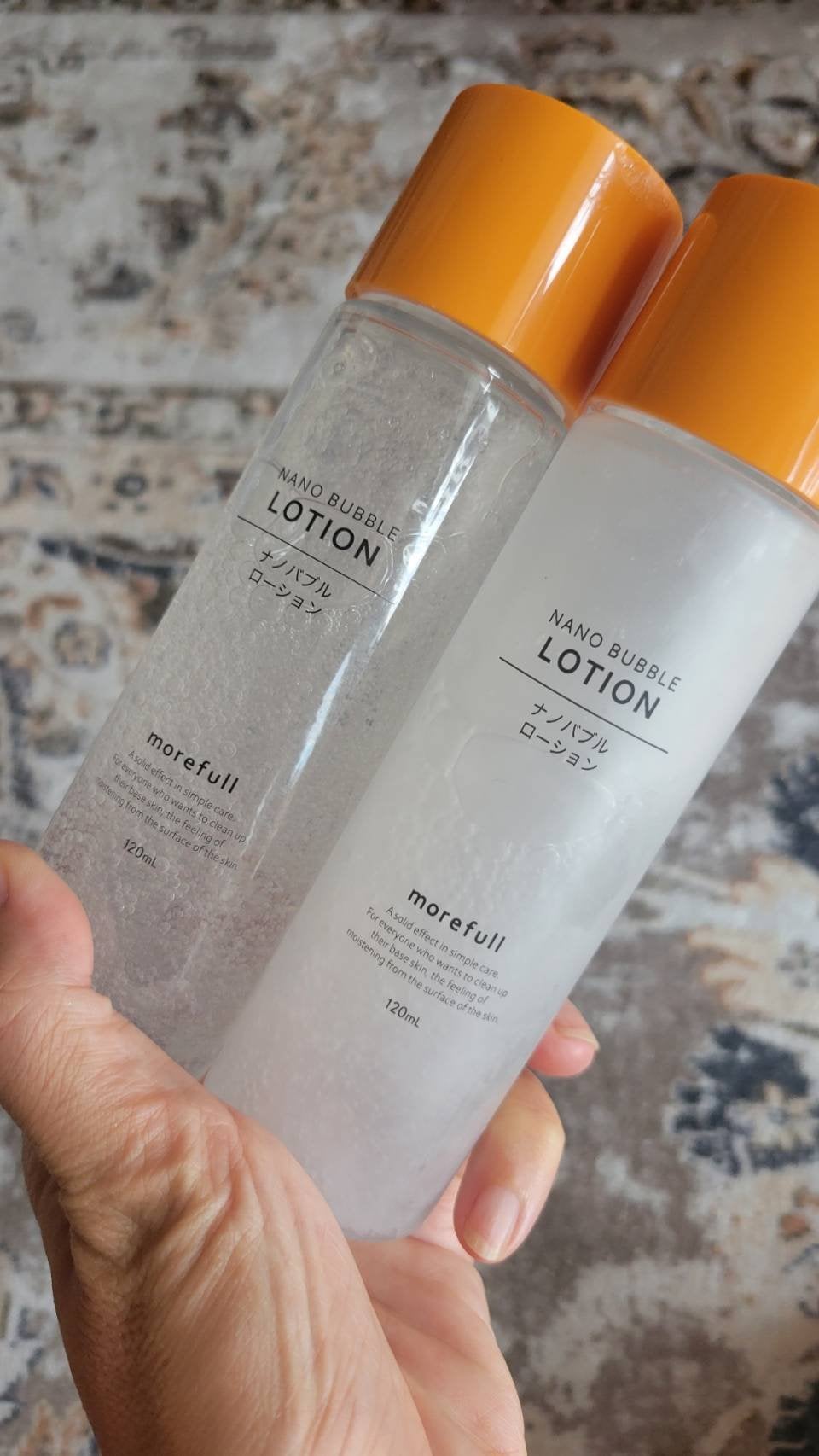 ナノバブルローション/morefull /化粧水を使ったクチコミ(2枚目)