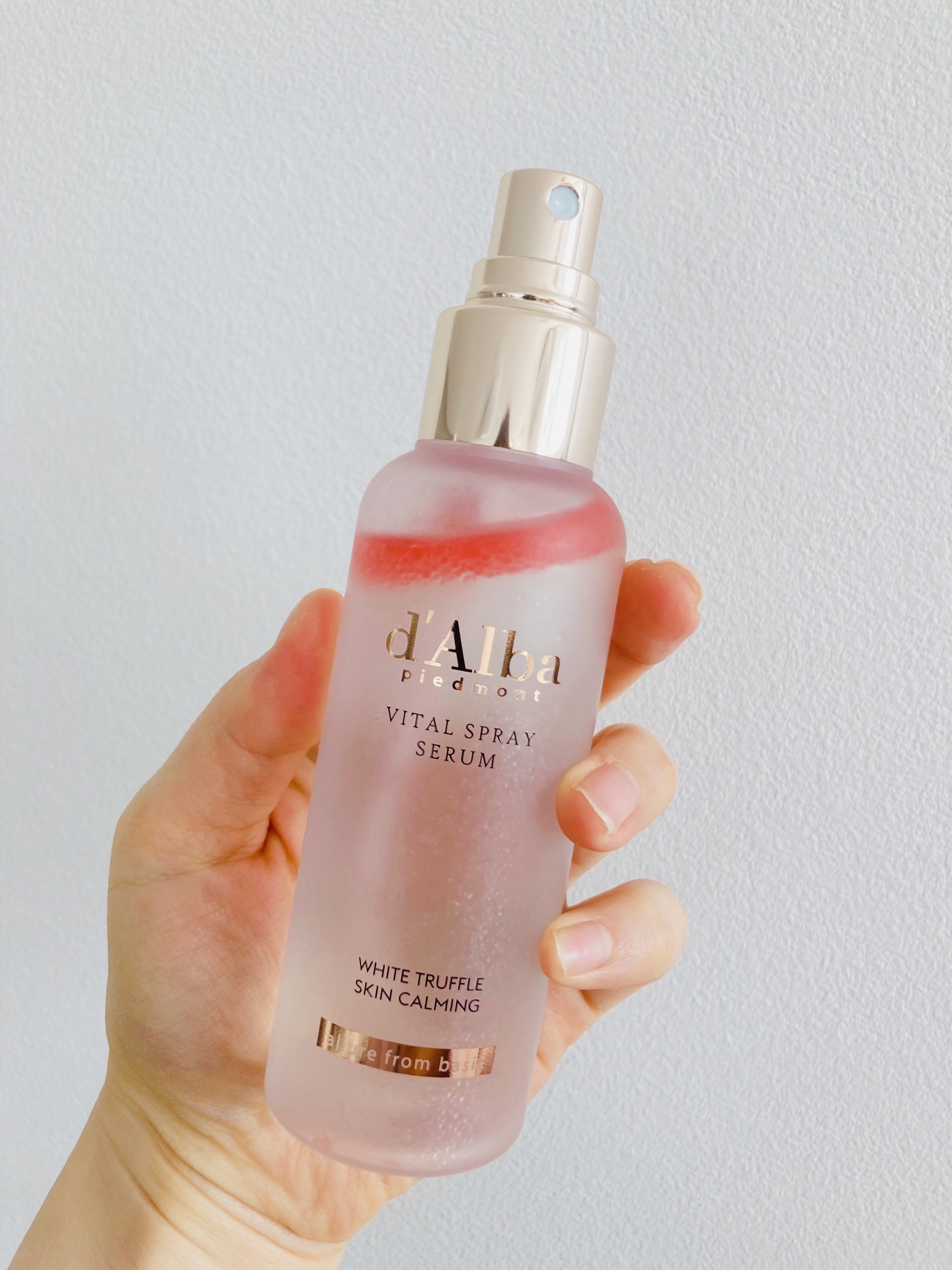 ダルバ ホワイトトリュフファーストスプレーセラム/ダルバ/ミスト状化粧水を使ったクチコミ（2枚目）