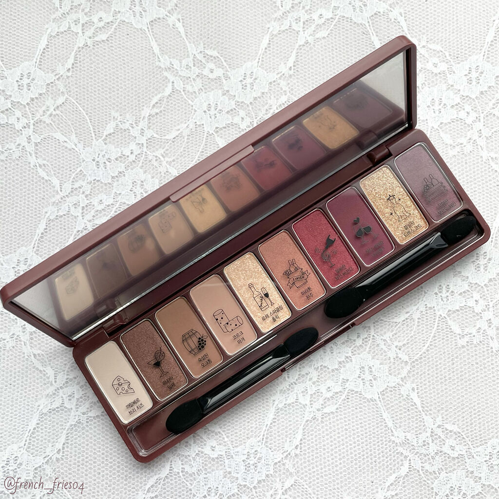 プレイカラー アイシャドウ/ETUDE/アイシャドウパレットを使ったクチコミ（2枚目）