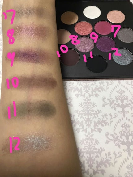 ロケット トゥ フェイム アイ シャドウ × 12 パレット/M・A・C/アイシャドウパレットを使ったクチコミ(5枚目)