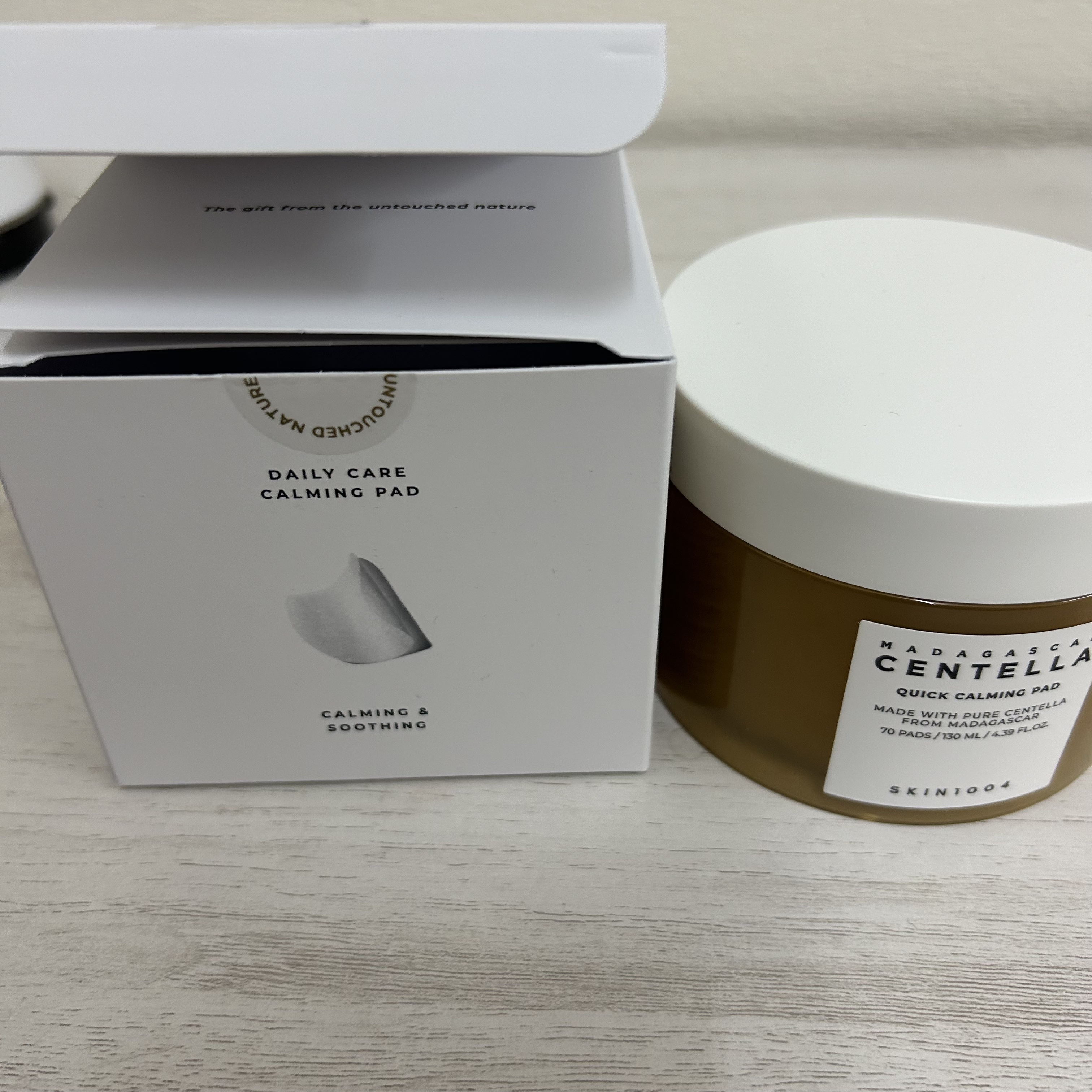 センテラ クイックカーミングパッド/SKIN1004/トナーパッドを使ったクチコミ（1枚目）