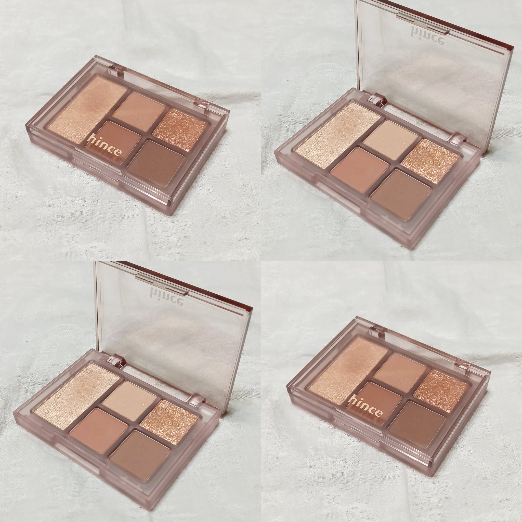 オールラウンドアイパレット 03 フォール・イン・ローズ/hince/マルチパレットを使ったクチコミ（2枚目）