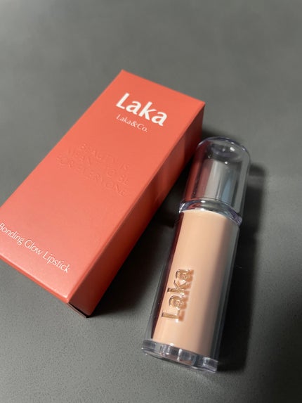 ボンディンググロウリップスティック/Laka/口紅を使ったクチコミ(1枚目)