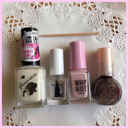 SPINNS ネイルカラー シロップピンク/DAISO/マニキュアの画像