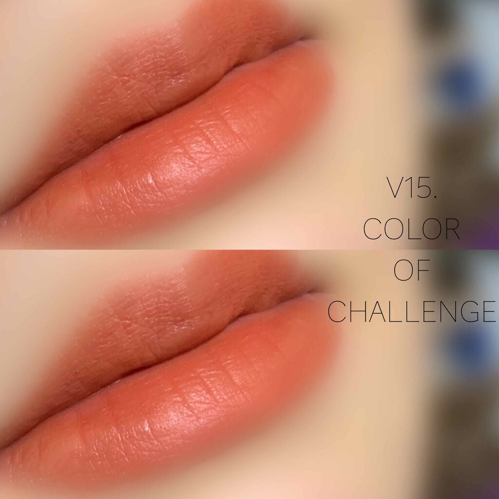 ザ ファースト ベルベット ティント シーズン3/MERZY/リップティントを使ったクチコミ(4枚目)