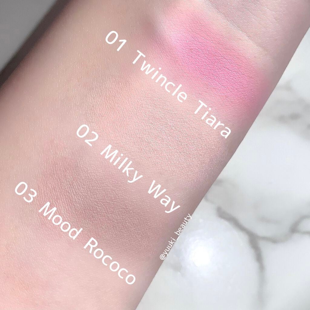 エンチャントグロウブラッシュ/VAVI MELLO/パウダーチークを使ったクチコミ(2枚目)