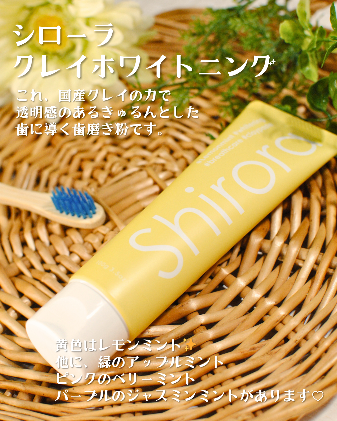 シローラクレイホワイトニング/Shirora/歯磨き粉を使ったクチコミ(2枚目)