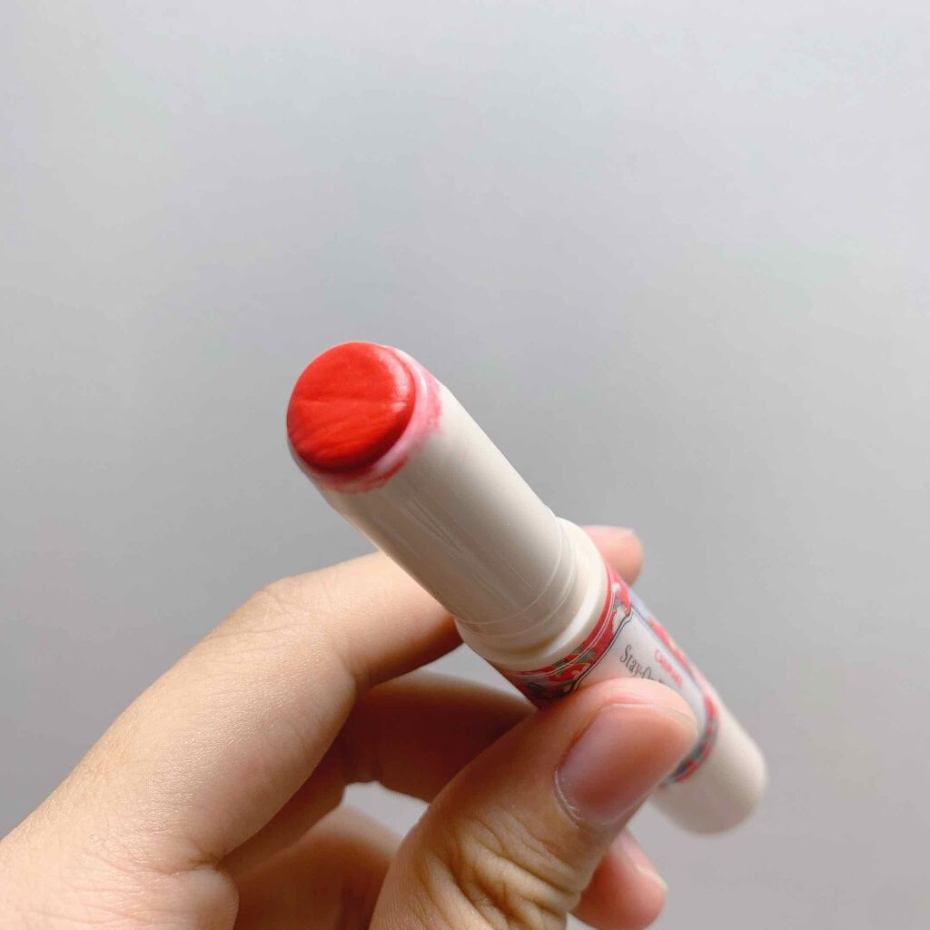 ステイオンバームルージュ/キャンメイク/口紅を使ったクチコミ(3枚目)