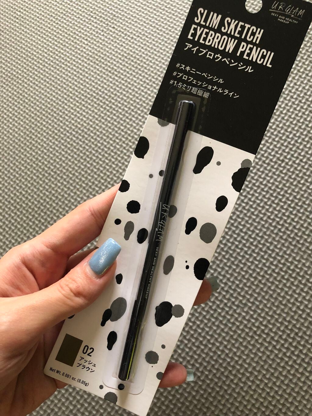 スリムスケッチアイブロウペンシル/U R GLAM/アイブロウペンシルを使ったクチコミ(1枚目)