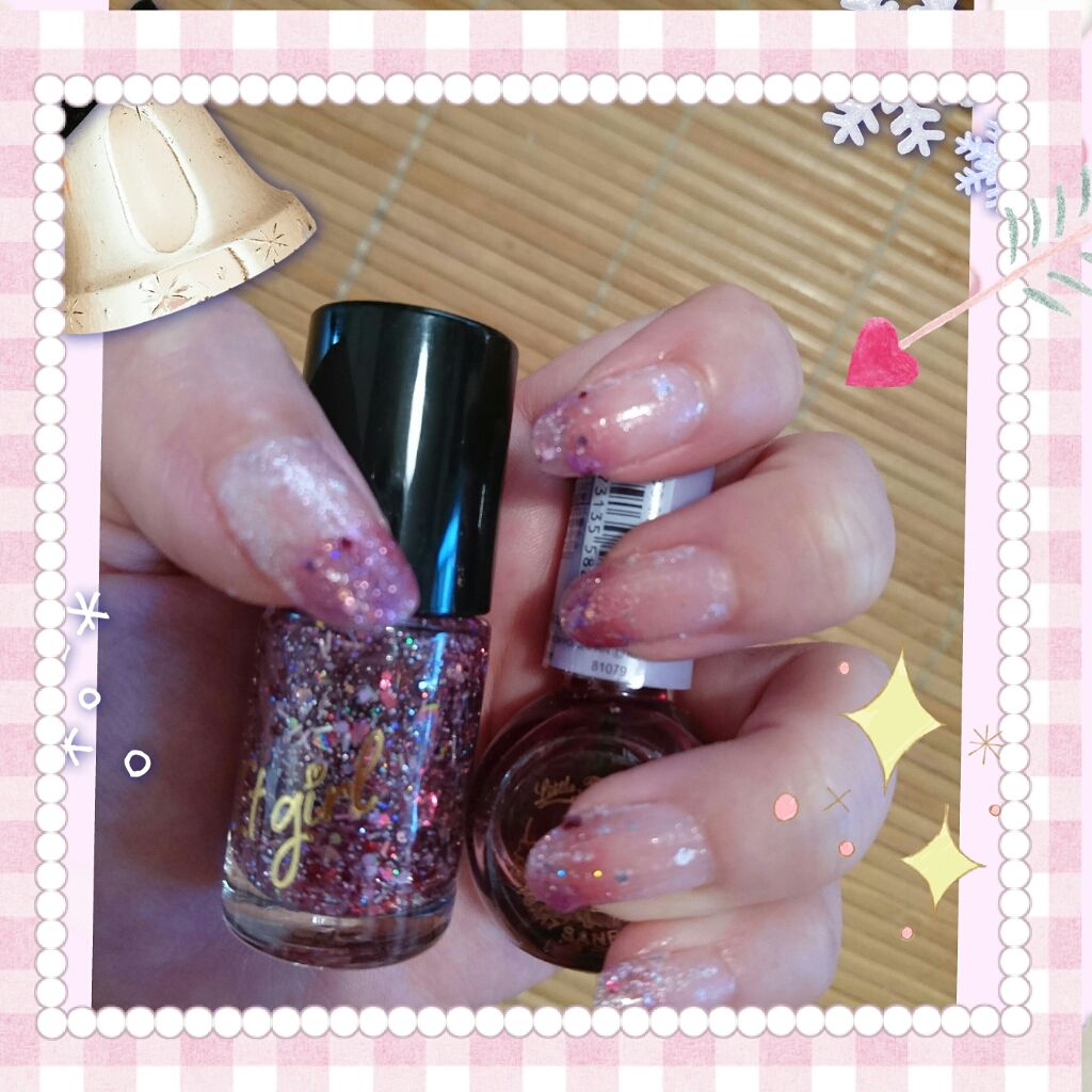 サンリオネイル/DAISO/マニキュアを使ったクチコミ(2枚目)