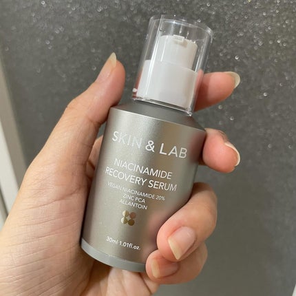 ヴィーガンナイアシンアミドリカバリーセラム/SKIN&LAB/美容液を使ったクチコミ(3枚目)