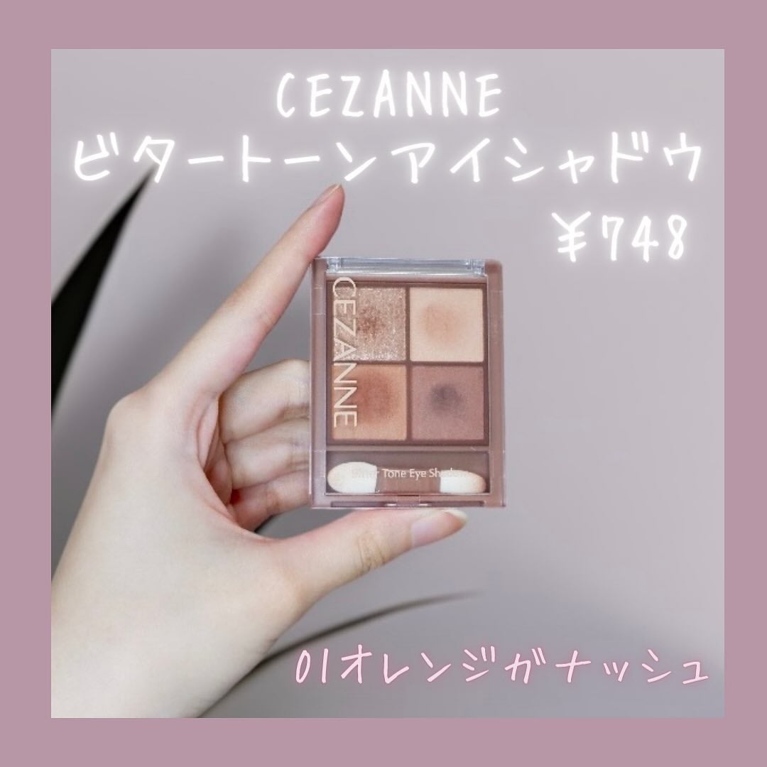 ビタートーンアイシャドウ/CEZANNE/パウダーアイシャドウを使ったクチコミ(2枚目)