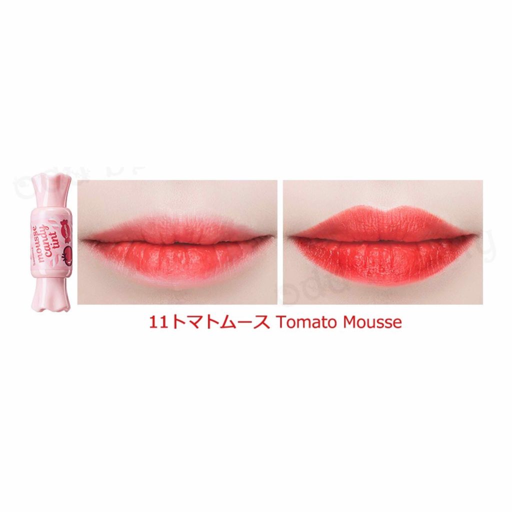 ムース キャンディー ティント/the SAEM/リップティントを使ったクチコミ（3枚目）