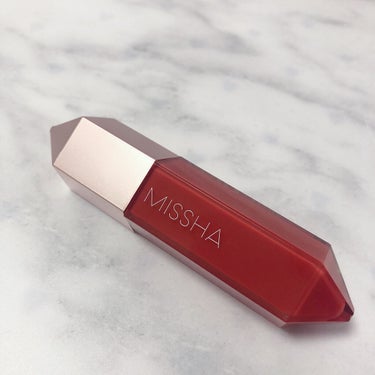 ウィッシュストーン ティント ベルベット OR01/MISSHA/リップグロスを使ったクチコミ（1枚目）