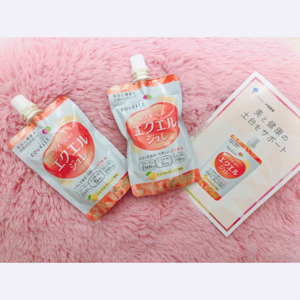 エクエル ジュレ さわやかオレンジ風味/大塚製薬/ゼリー飲料を使ったクチコミ（1枚目）