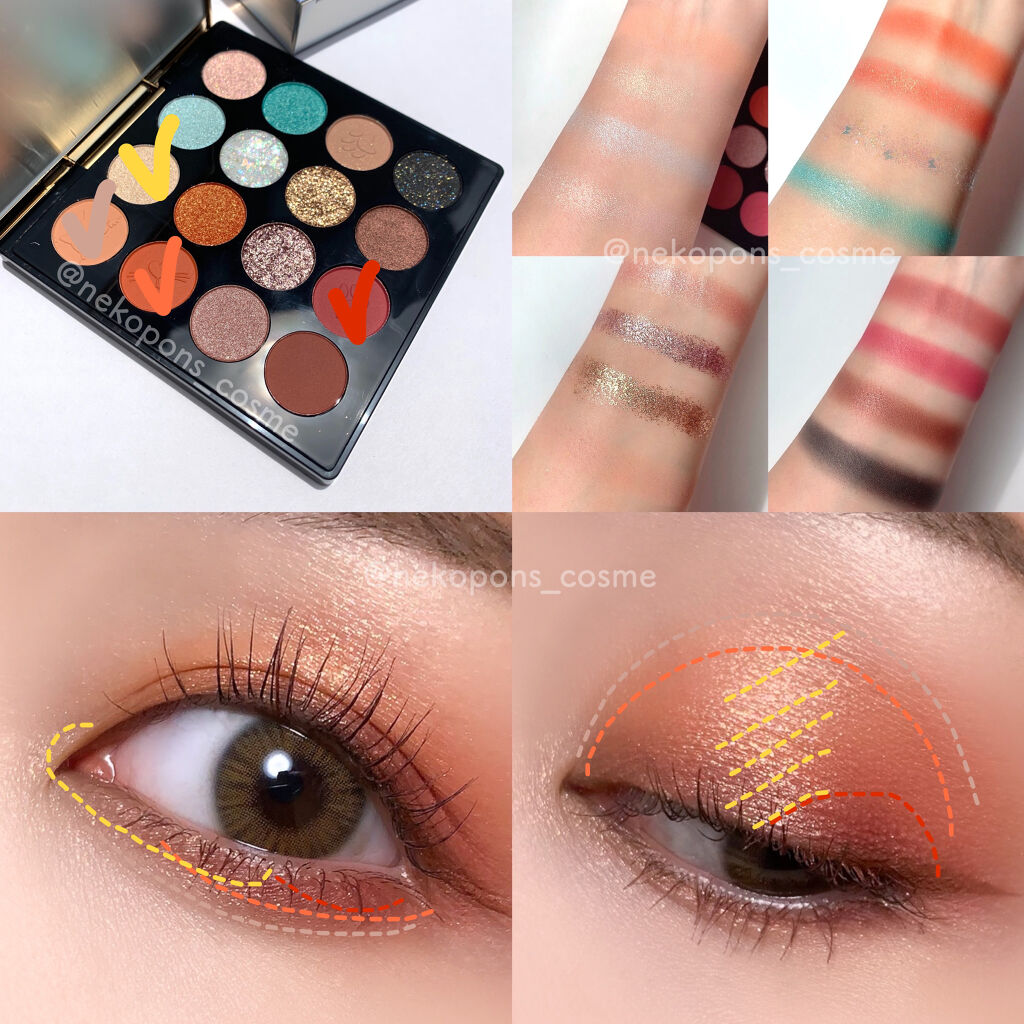 イメージ「マヤ」 アイシャドウパレット/ZEESEA/アイシャドウパレットを使ったクチコミ（3枚目）