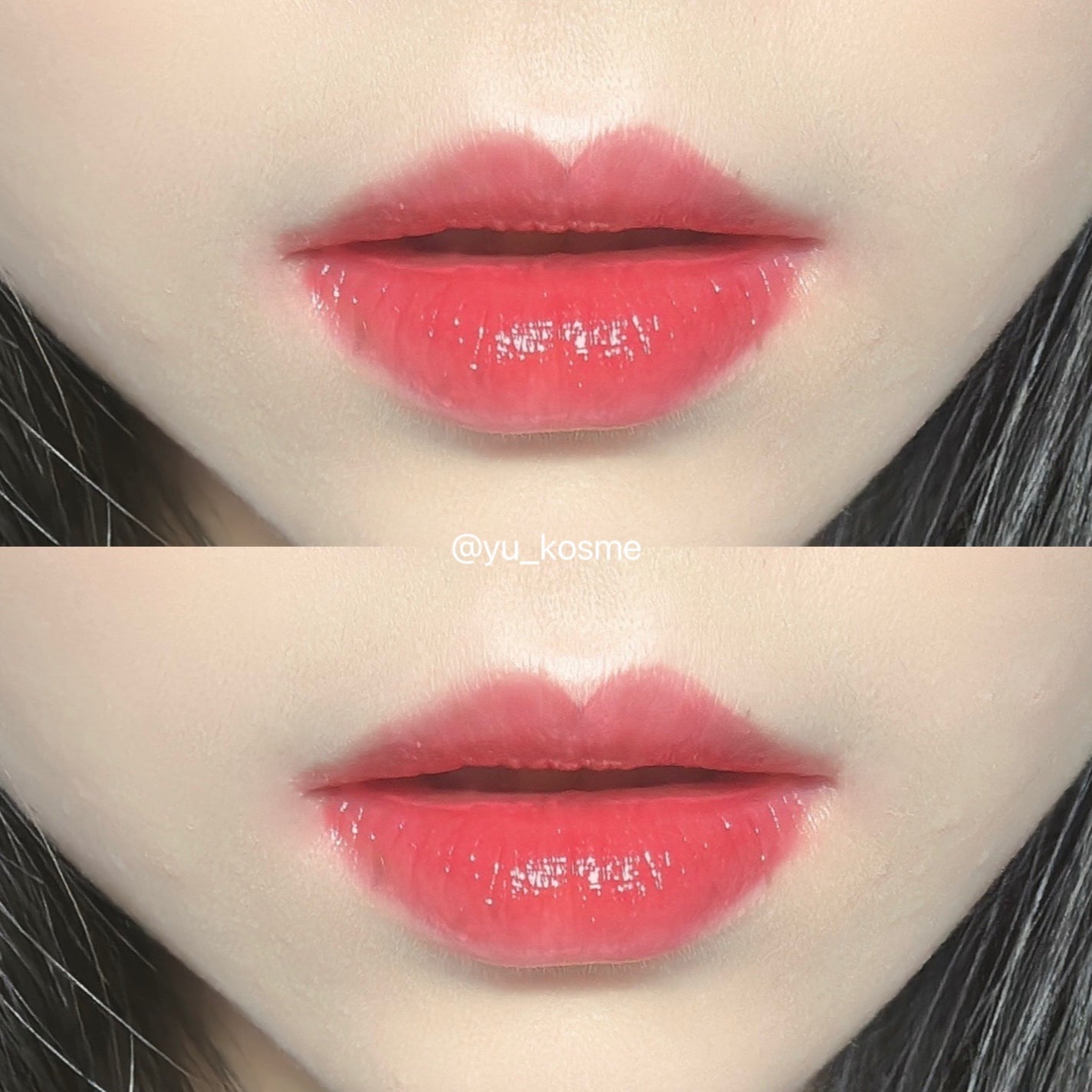 アンドバイロムアンド グラッシーボムティント/&nd by rom&nd/リップティントを使ったクチコミ(4枚目)