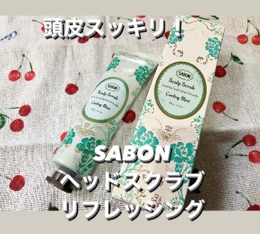 頭皮スッキリ！
SABON
ヘッドスクラブ　リフレッシング
（スクラブ入り頭皮洗浄料）
90g ¥2,420（税込）

死海の塩によるディープクレンジングで
健やかな頭皮へ。

健やかな地肌がしなやかな