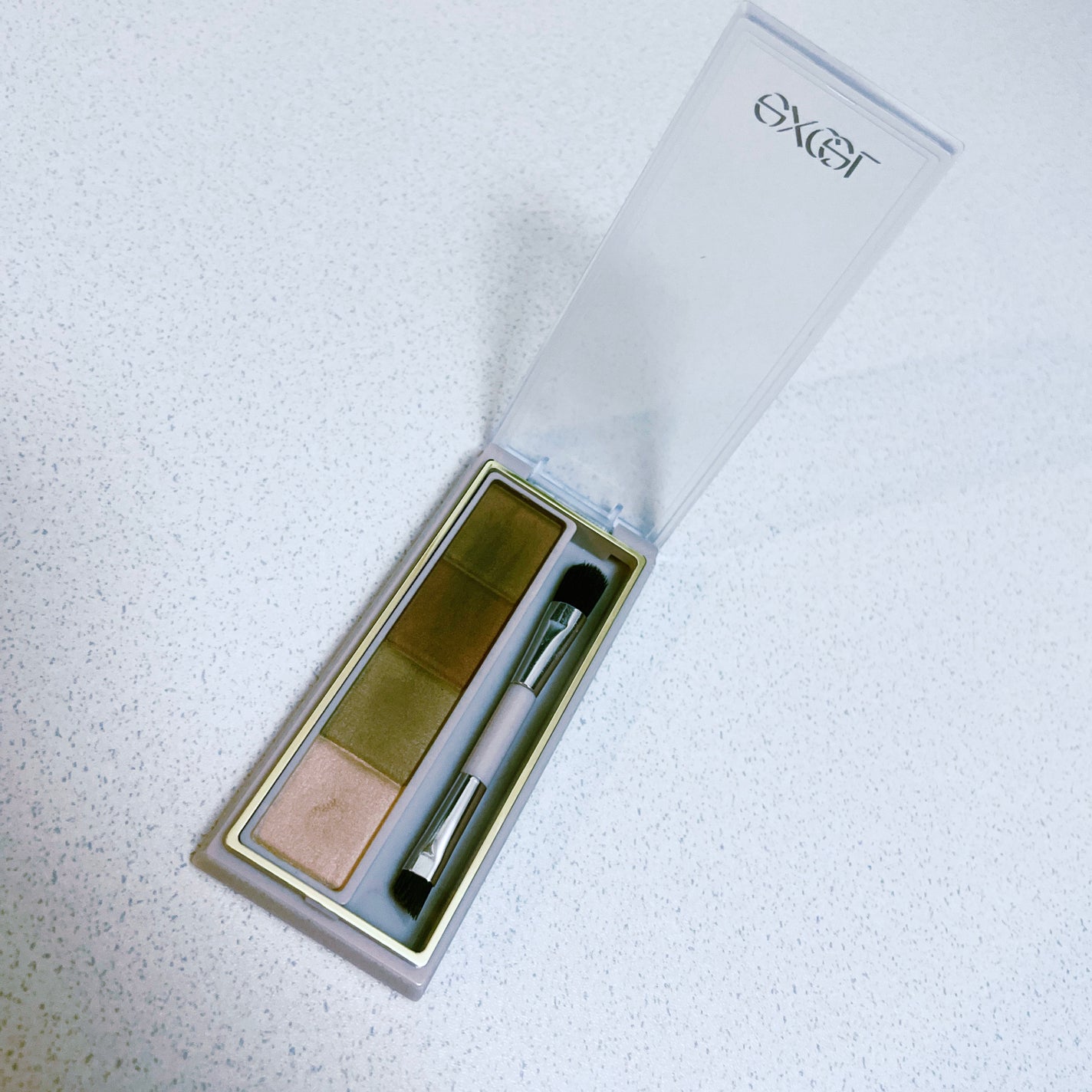 カラーエディットパウダーブロウ/excel/パウダーアイブロウを使ったクチコミ(1枚目)