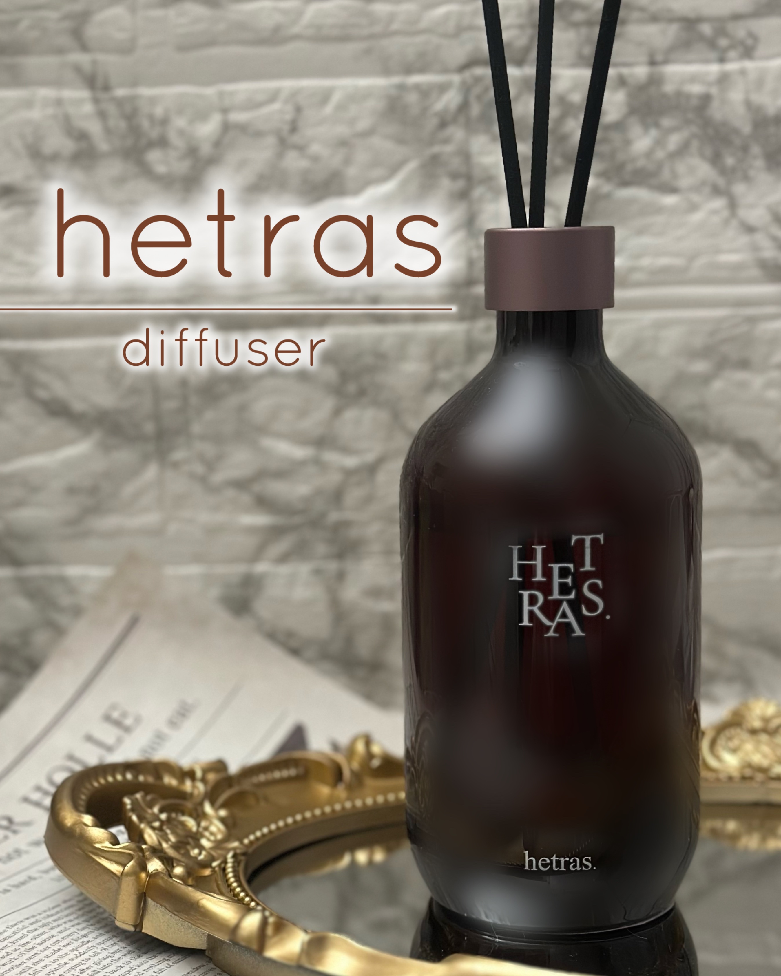 プレミアムディフューザー/hetras/ルームフレグランスを使ったクチコミ（1枚目）