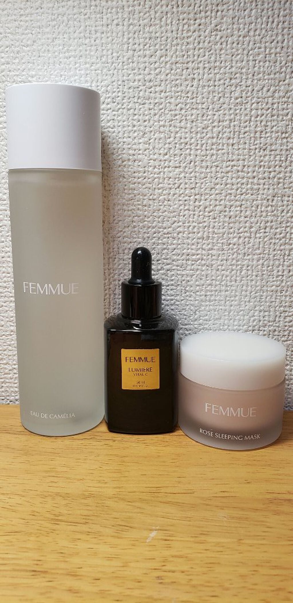 ローズウォーター スリーピングマスク/FEMMUE/フェイスクリームを使ったクチコミ(1枚目)