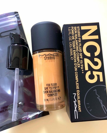 スタジオフィックス フルイッド SPF 15/M・A・C/リキッドファンデーションを使ったクチコミ(1枚目)