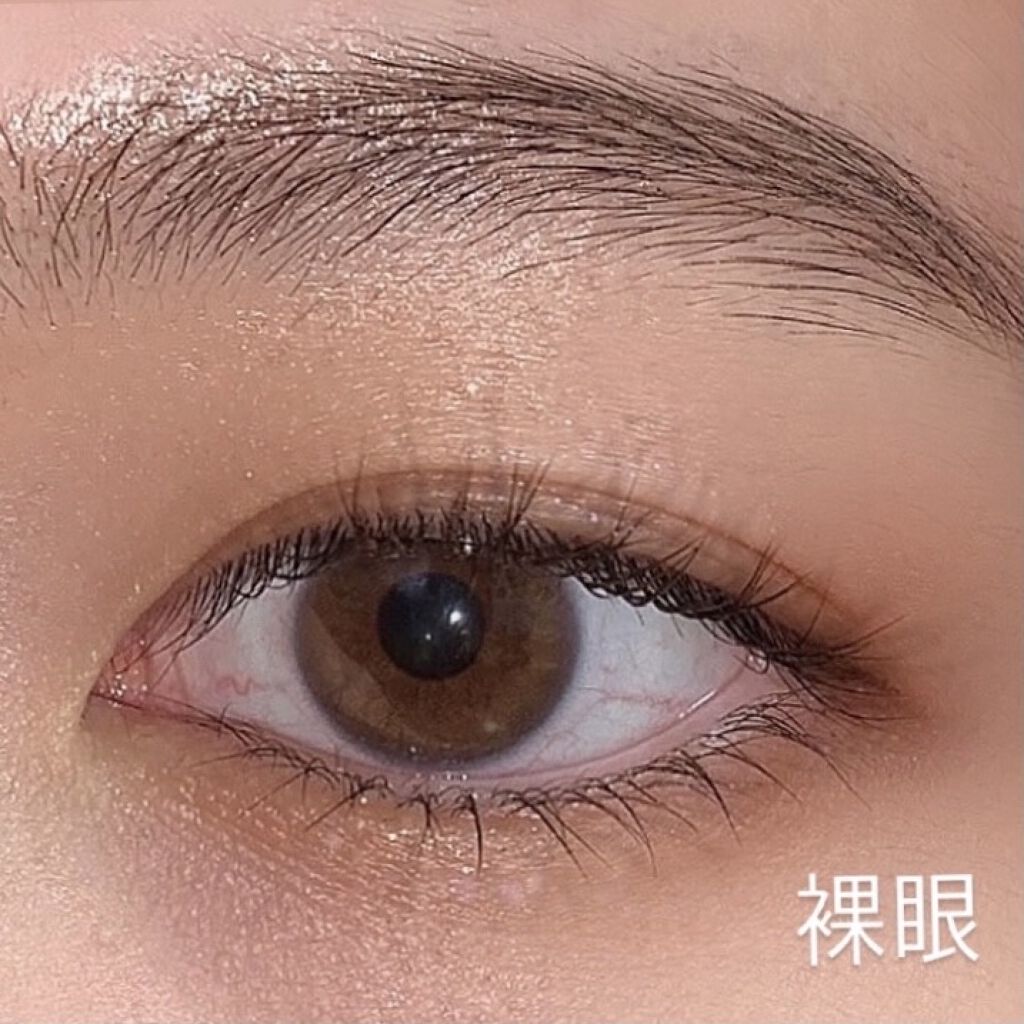 Adorable Kristin ブラウン/Hapa kristin/カラーコンタクトレンズを使ったクチコミ（3枚目）