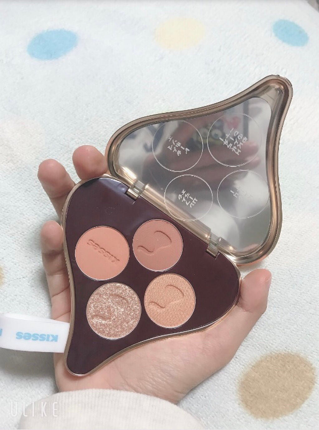 キスチョコレート プレイカラーアイズ/ETUDE/アイシャドウパレットを使ったクチコミ(3枚目)