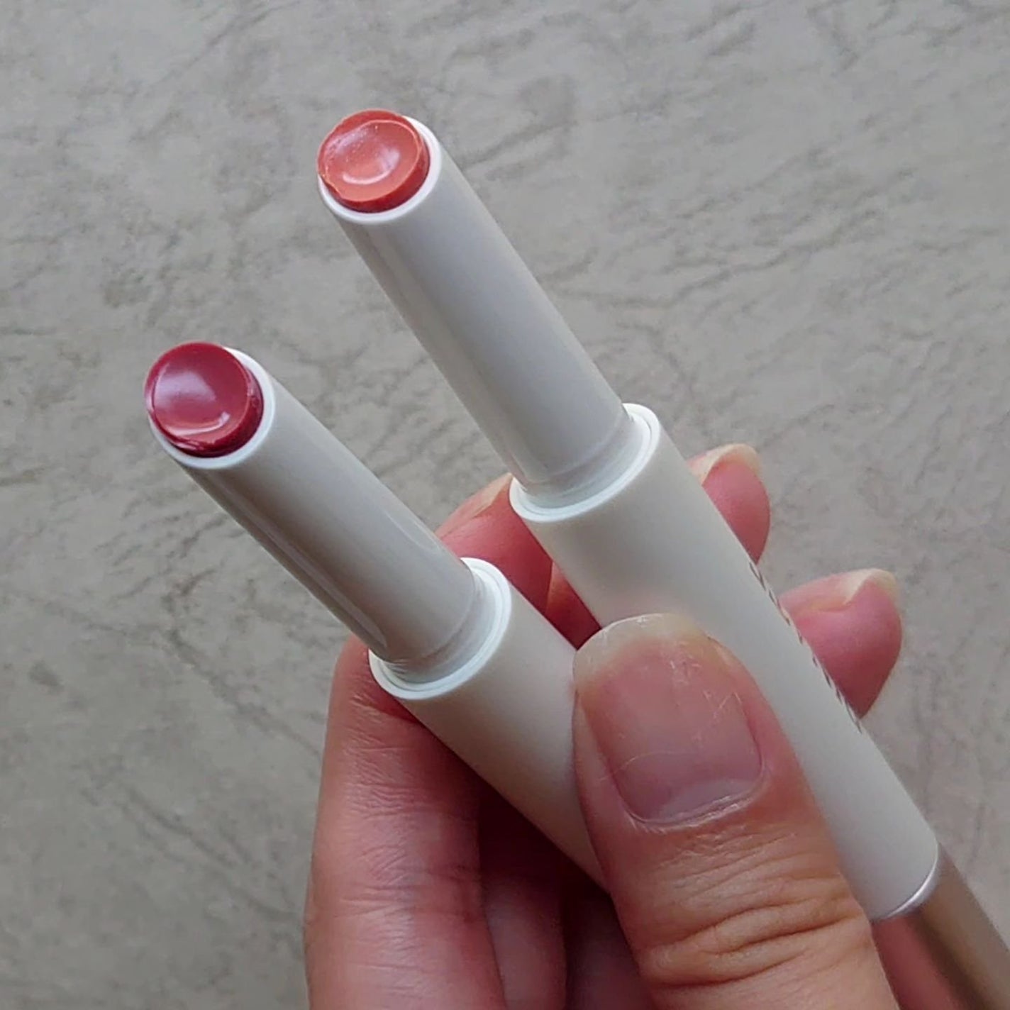 ベアグローペプチドメルティングバーム/PINATE/口紅を使ったクチコミ(2枚目)