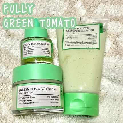 グリーントマトクレイマスククレンザー/FULLY/洗い流すパック・マスクを使ったクチコミ(1枚目)