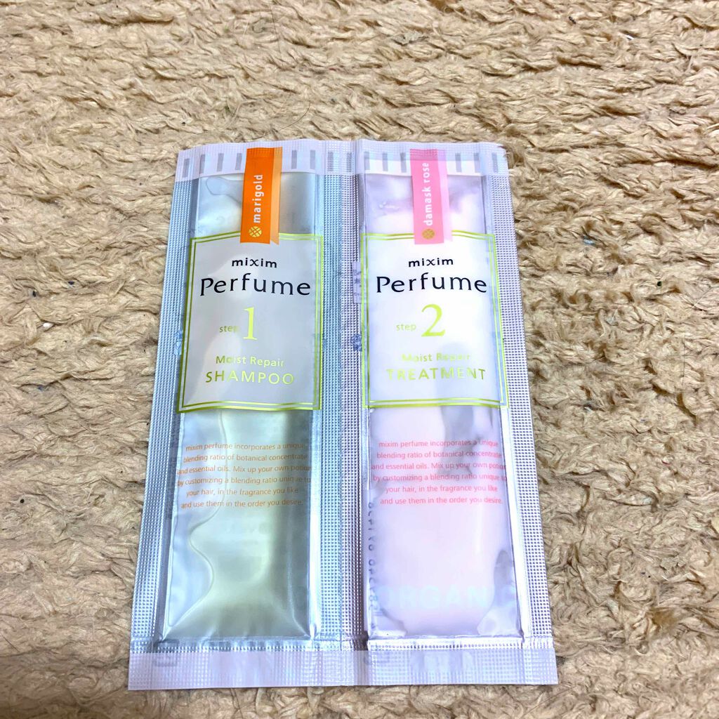 ミクシムパフューム モイストリペア 限定チェリーブロッサム シャンプー＆ヘアトリートメントペアセット /mixim Perfume/市販シャンプーを使ったクチコミ（2枚目）