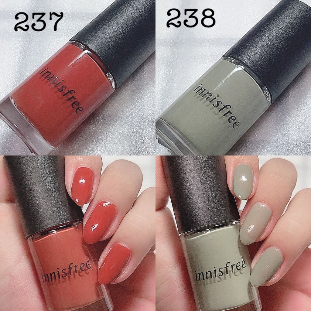 リアルカラーネイル/innisfree/マニキュアを使ったクチコミ(7枚目)