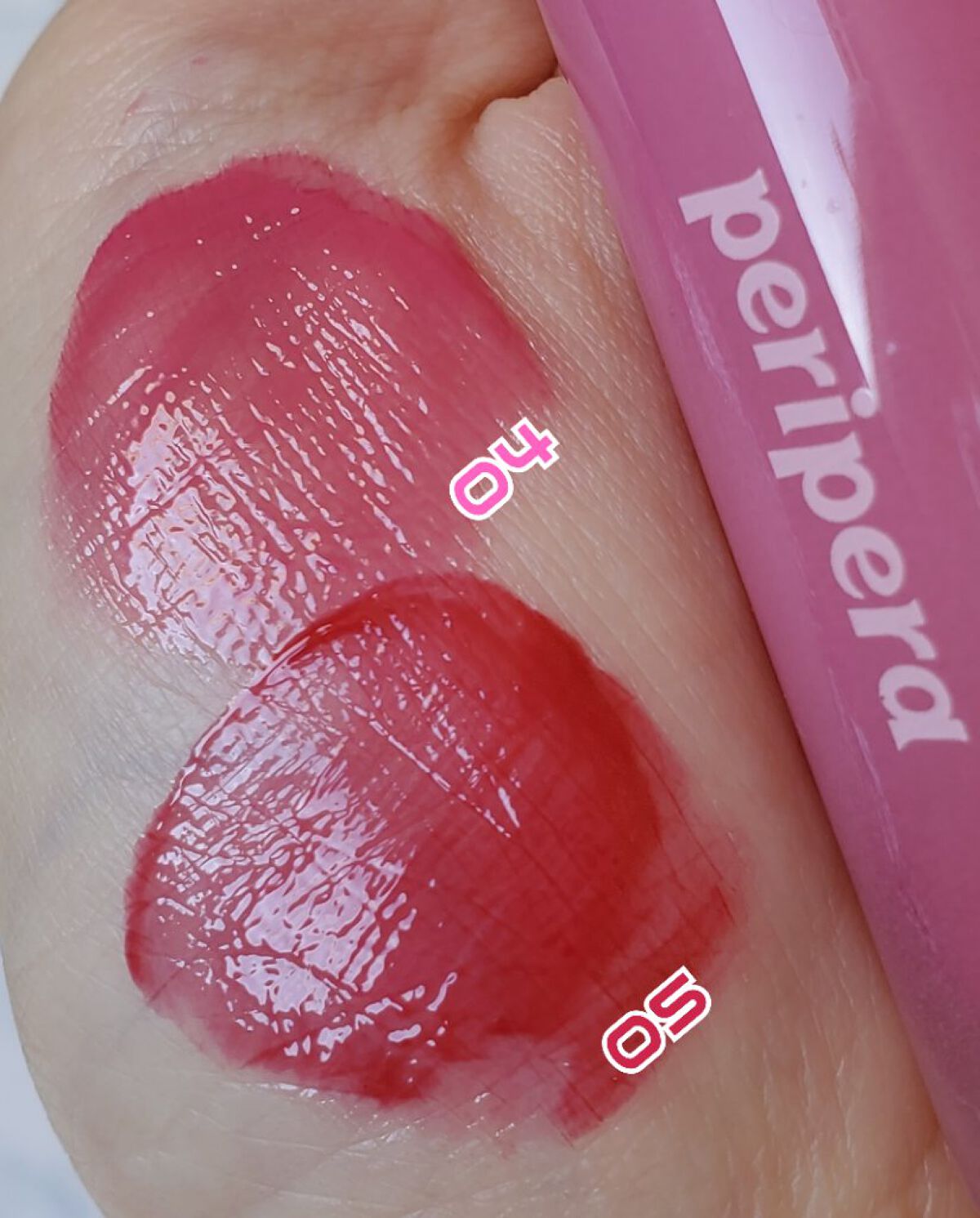 ペリペラ インク ムード グロイ ティント/PERIPERA/リップティントを使ったクチコミ（2枚目）