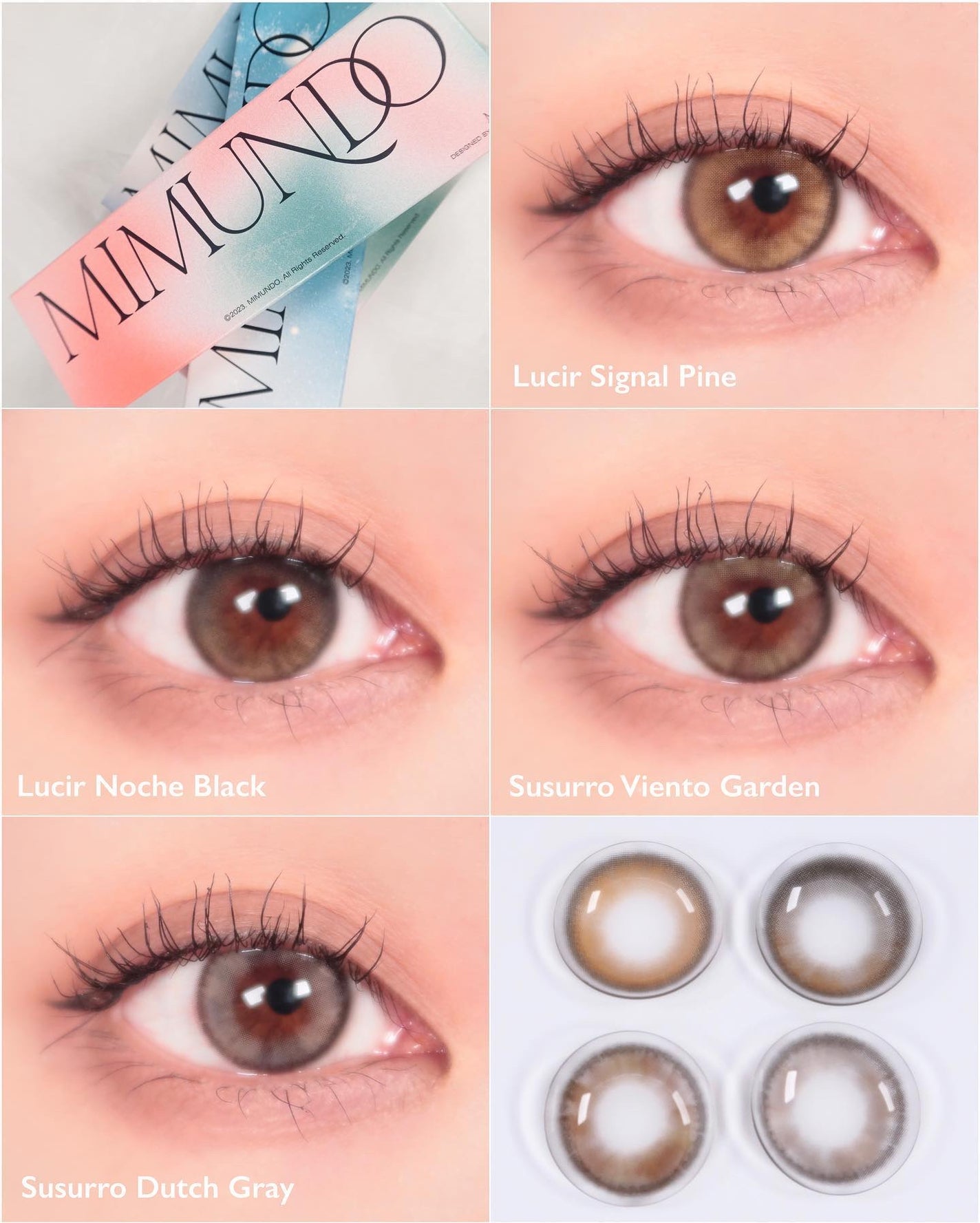 Lucir 1Day/mimundo/カラーコンタクトレンズを使ったクチコミ(1枚目)