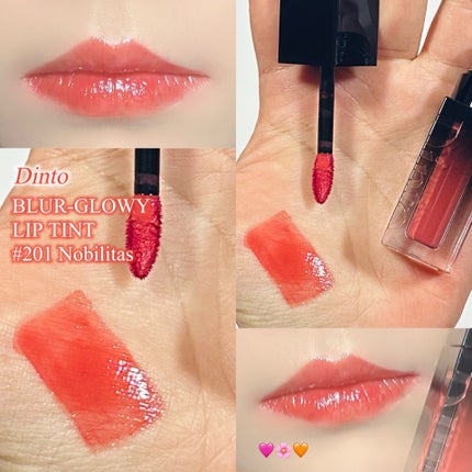 ブラーグロイリップティント/Dinto/リップティントを使ったクチコミ(1枚目)