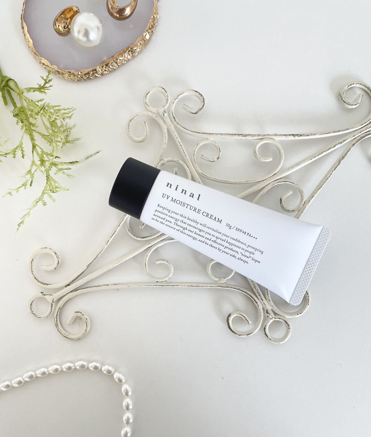 UVモイスチャークリーム n /ninal/日焼け止めクリームを使ったクチコミ（1枚目）