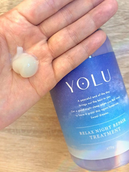 リラックスナイトリペア シャンプー/トリートメント/YOLU/市販シャンプーを使ったクチコミ(3枚目)