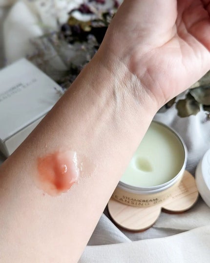 スチームクリーム クレンジングバーム/STEAMCREAM/クレンジングバームを使ったクチコミ(4枚目)