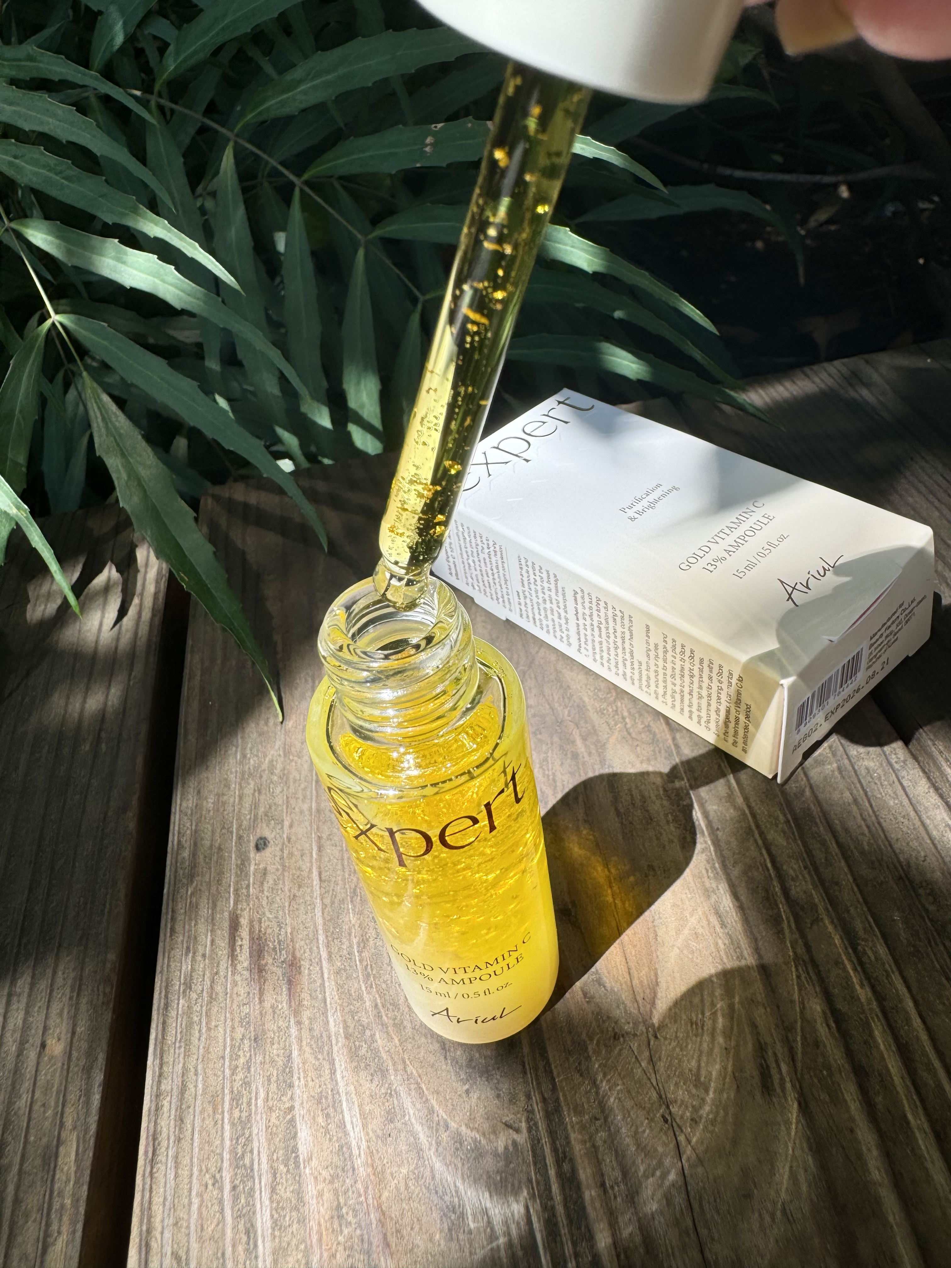 ゴールドビタミンC13%アンプル/Ariul/美容液を使ったクチコミ（2枚目）