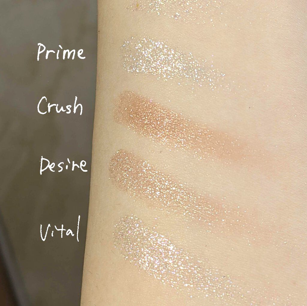 グリッターペディアアイパレット/unleashia/アイシャドウパレットを使ったクチコミ（3枚目）