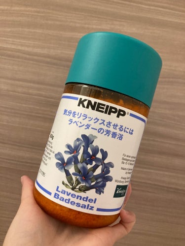 クナイプ バスソルト ラベンダーの香り 850g【旧】/クナイプ/入浴剤を使ったクチコミ（2枚目）