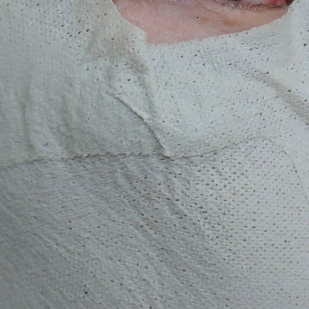 ポアタイトニンググリーンクレイマスク/COMMANINE/シートマスク・パックを使ったクチコミ（3枚目）