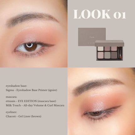 アイカラーパレット/heme/アイシャドウパレットを使ったクチコミ(2枚目)