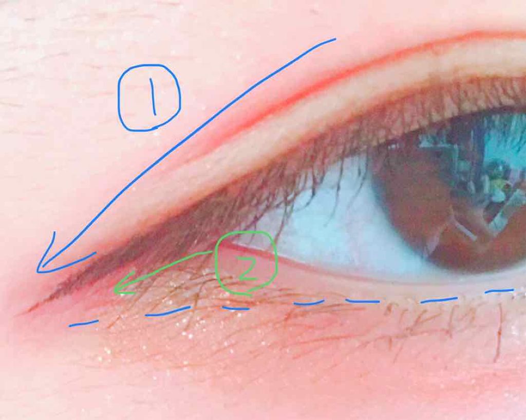 極細 アイライナーR/CEZANNE/リキッドアイライナーを使ったクチコミ(3枚目)