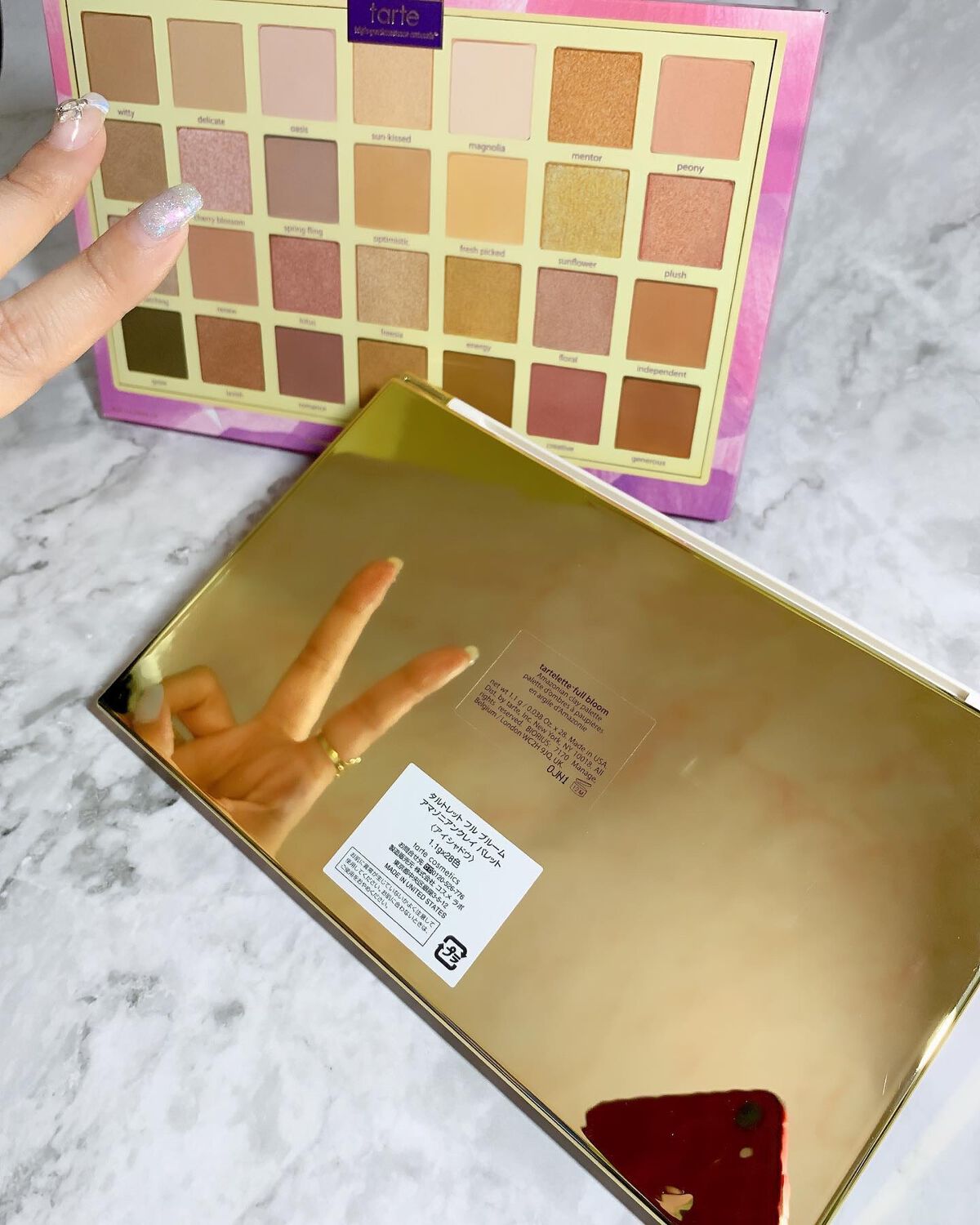 タルトレット フル ブルーム アマゾニアンクレイ パレット/tarte/アイシャドウパレットを使ったクチコミ(5枚目)