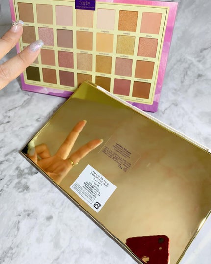 タルトレット フル ブルーム アマゾニアンクレイ パレット/tarte/アイシャドウパレットを使ったクチコミ(5枚目)